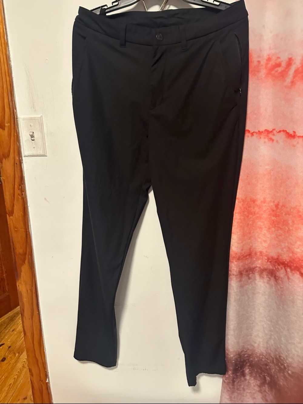 Reebok Black Men's Dress Pants - Slim Tailored Look